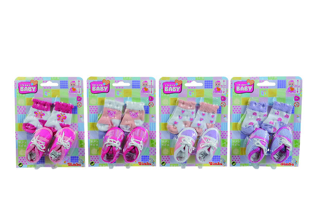 Ponožky a topánočky pre bábiky, vel.38-43